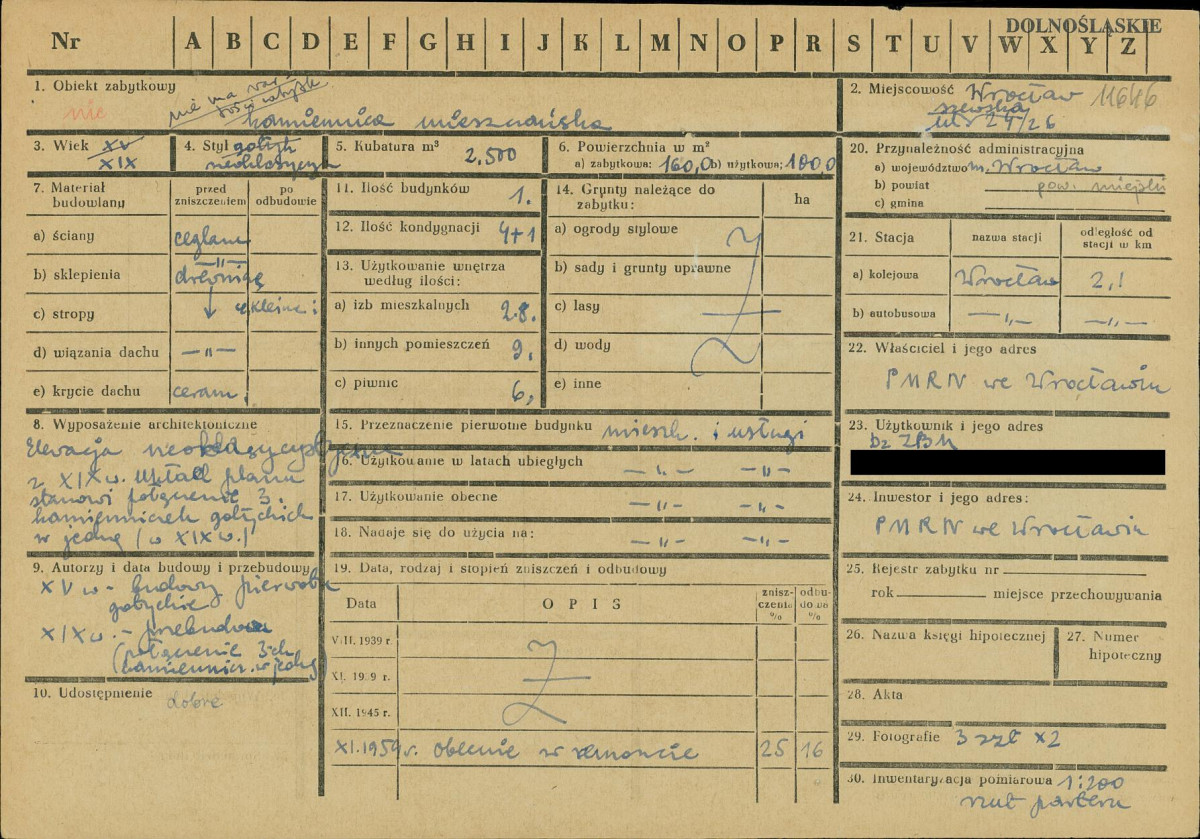 KZ - Karta zielona, skan nr 1