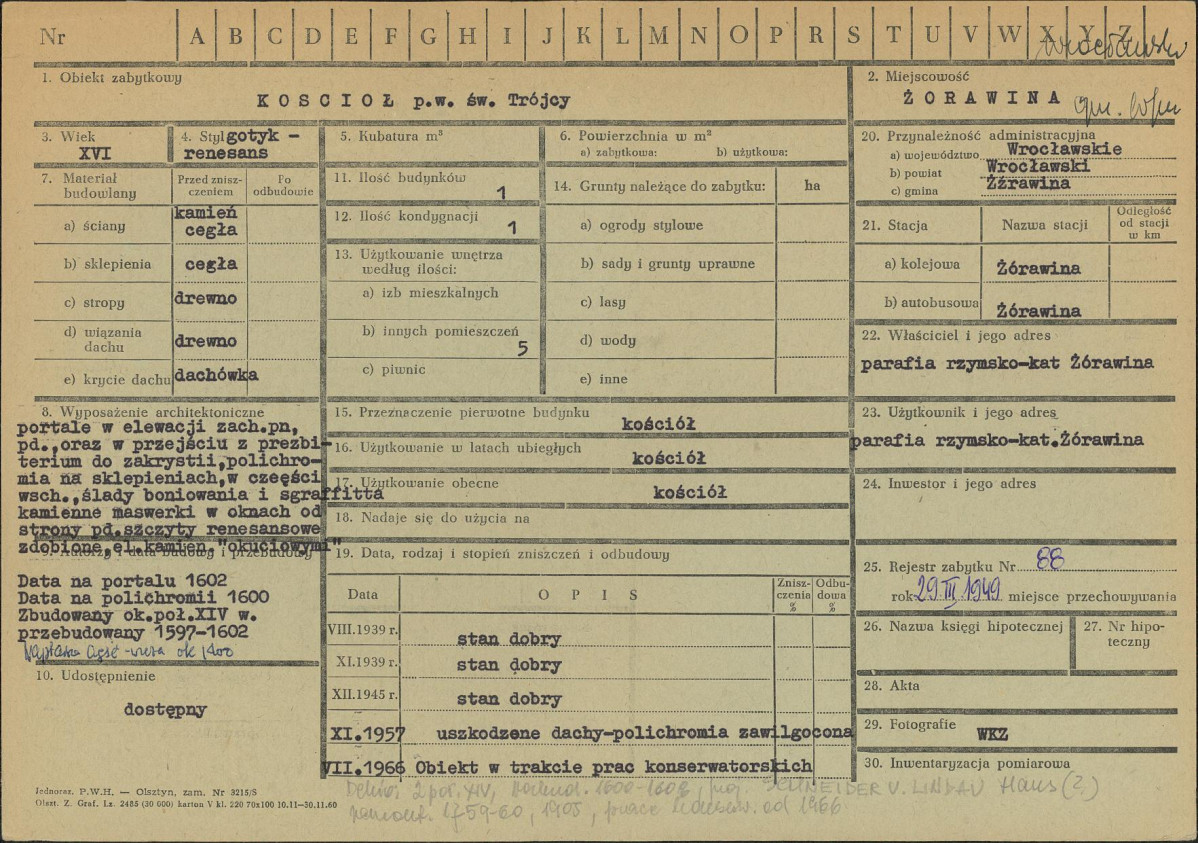 KZ - Karta zielona, skan nr 1