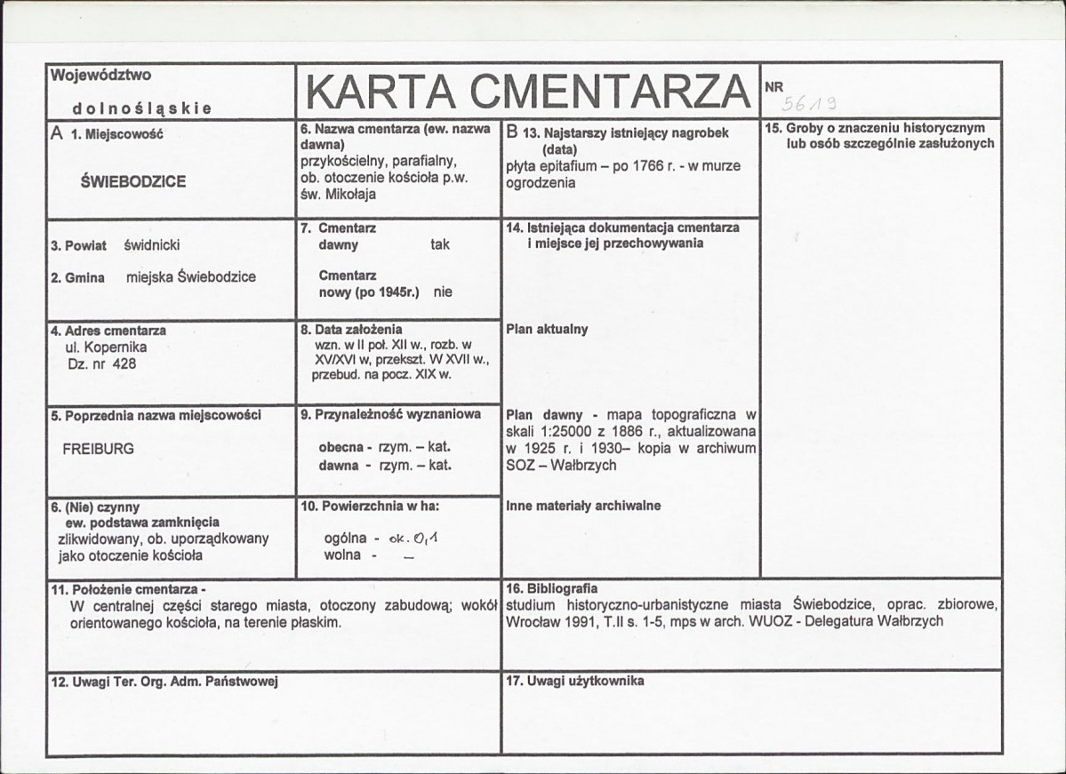 Karta cmentarza, skan nr 1