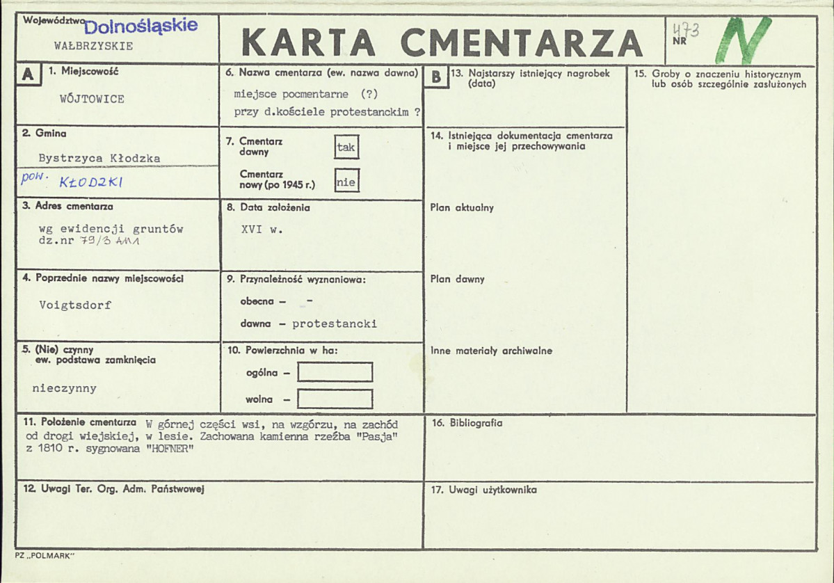 Karta cmentarza, skan nr 1