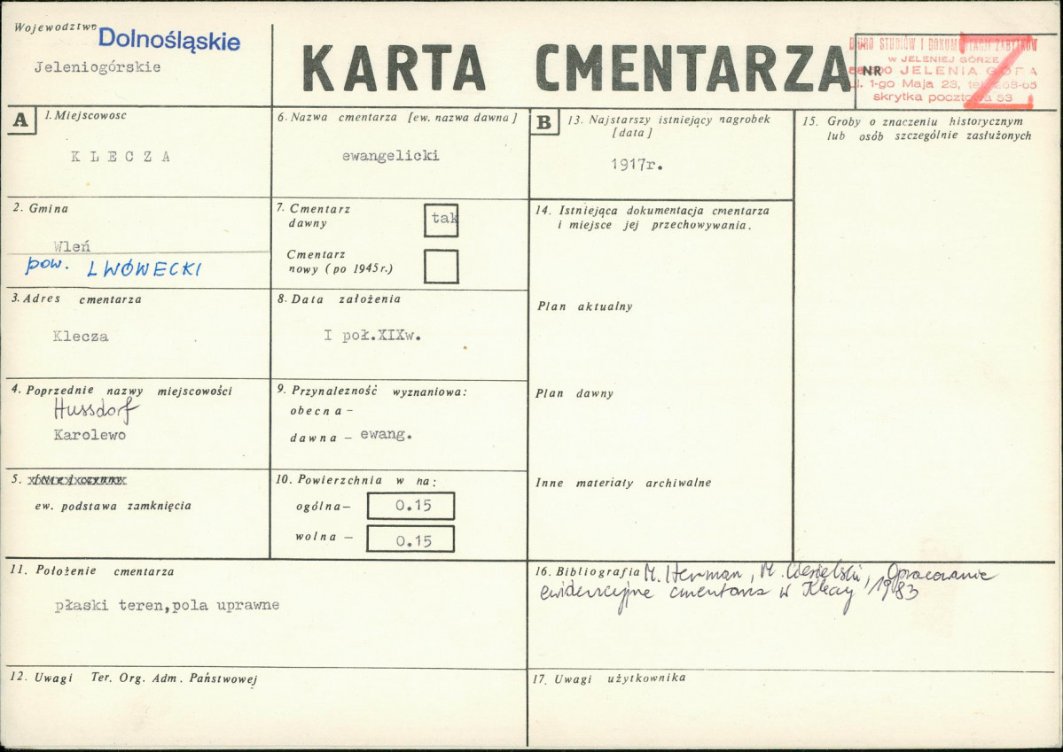 Karta cmentarza, skan nr 7