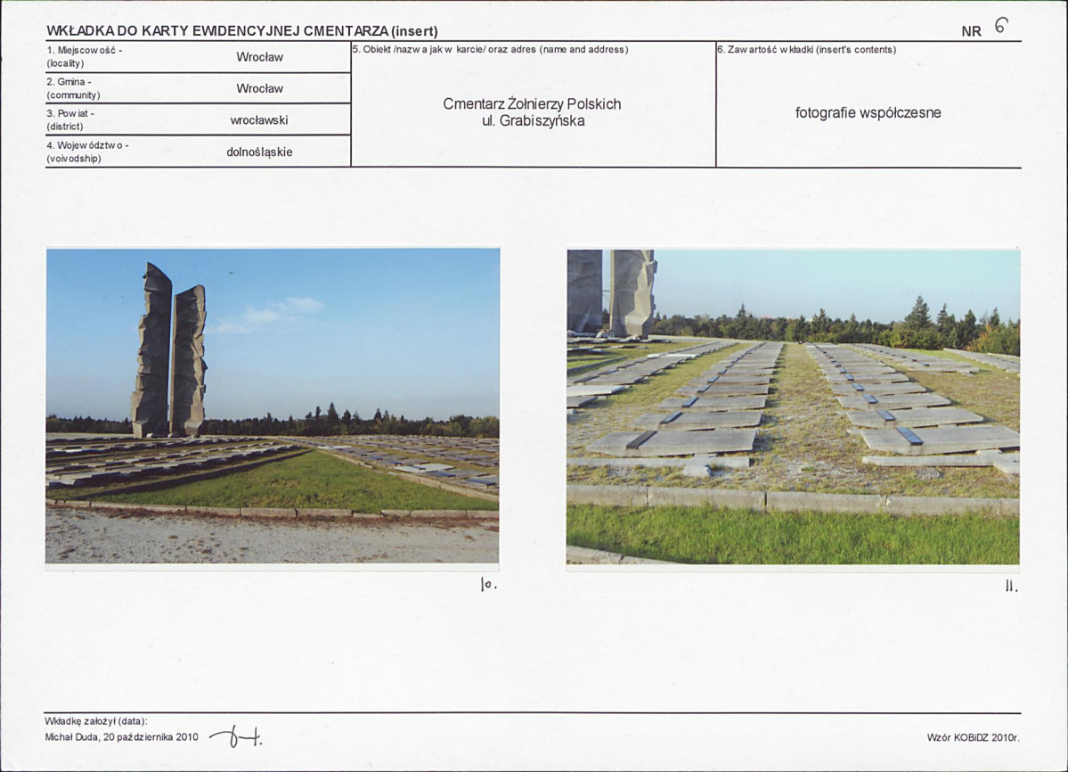 Karta cmentarza, skan nr 15