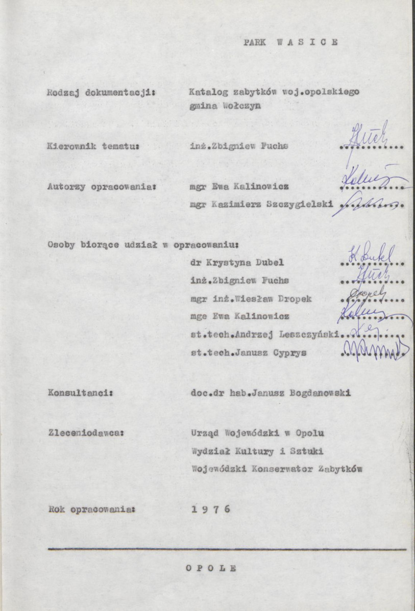 EP - Ewidencja parkowa, skan nr 4