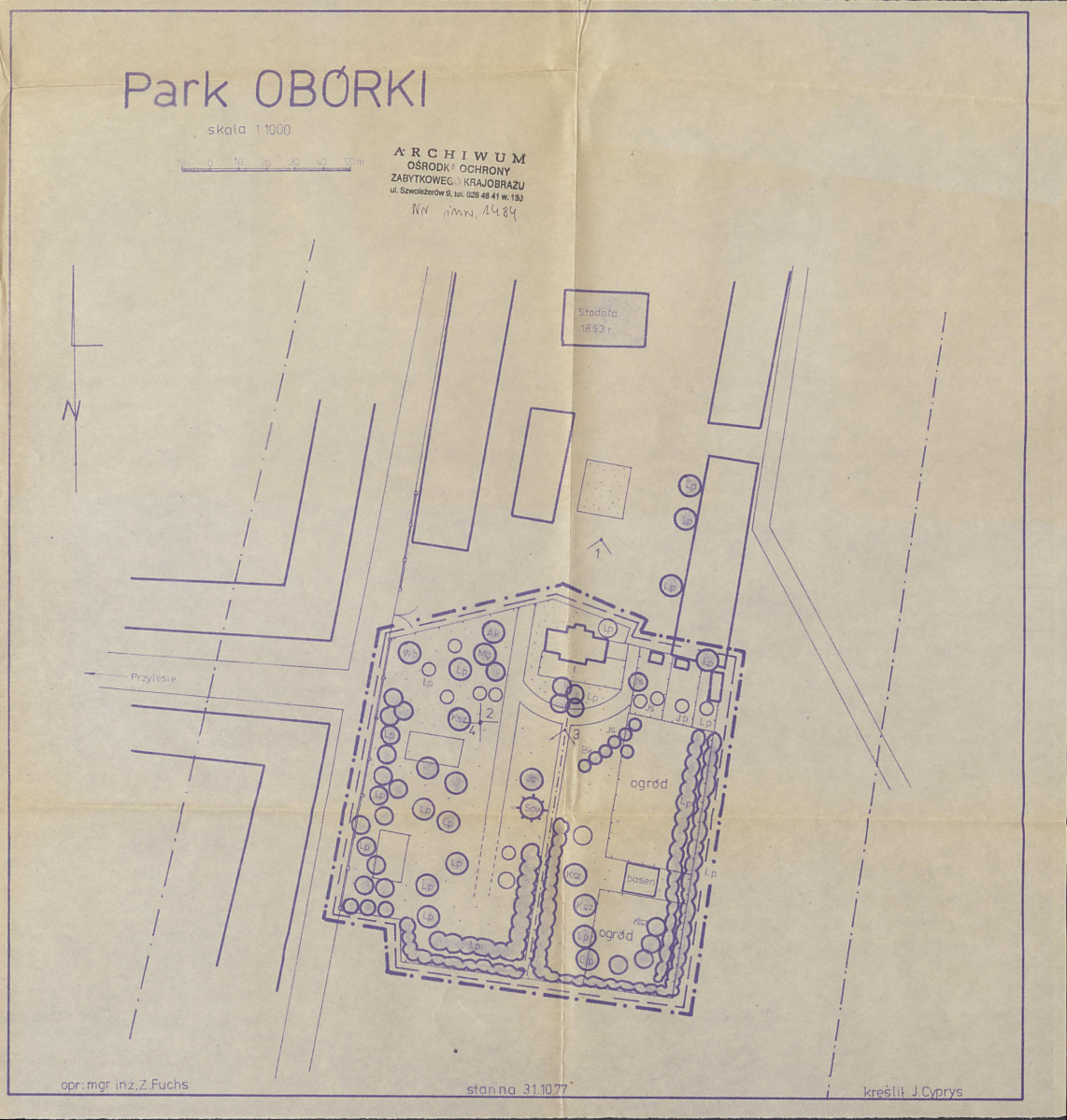 Ewidencja parkowa, skan nr 25