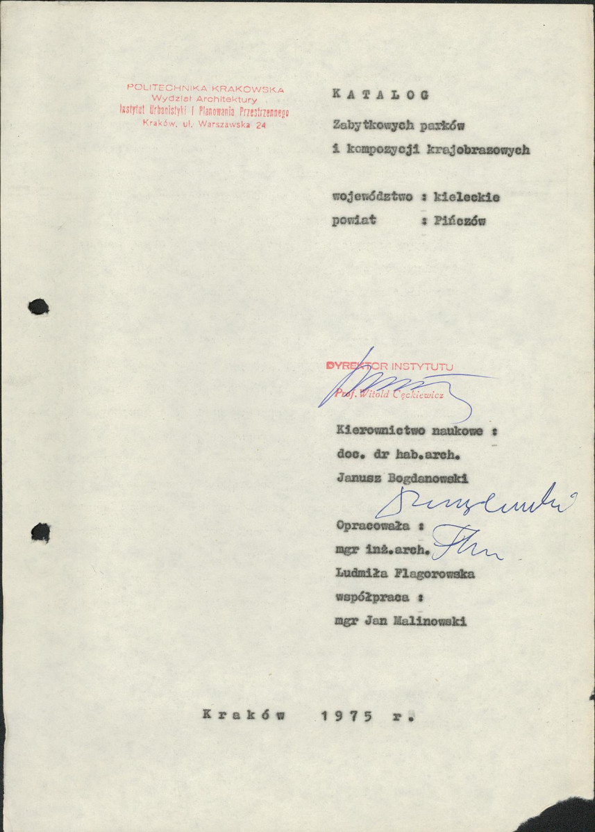 Ewidencja parkowa, skan nr 3