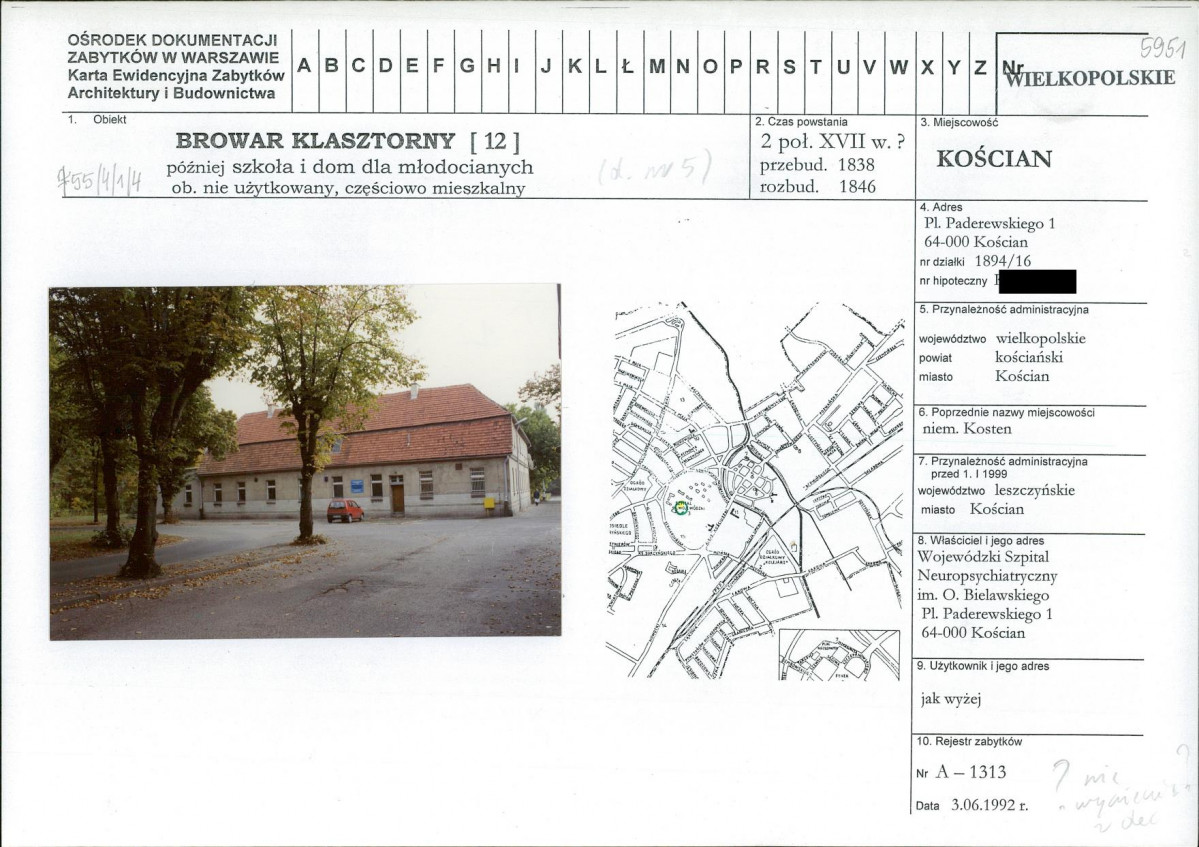 KB - Karta biała, skan nr 1