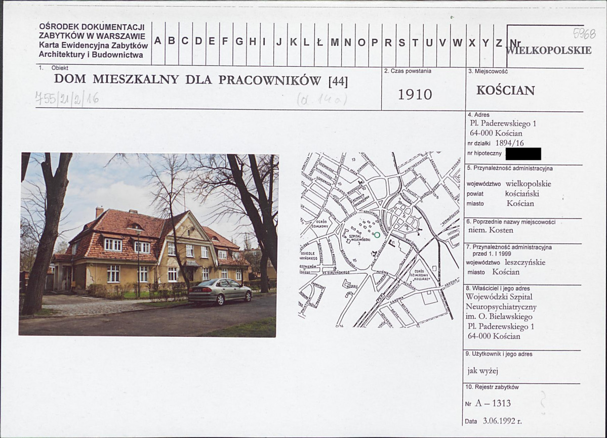 KB - Karta biała, skan nr 1