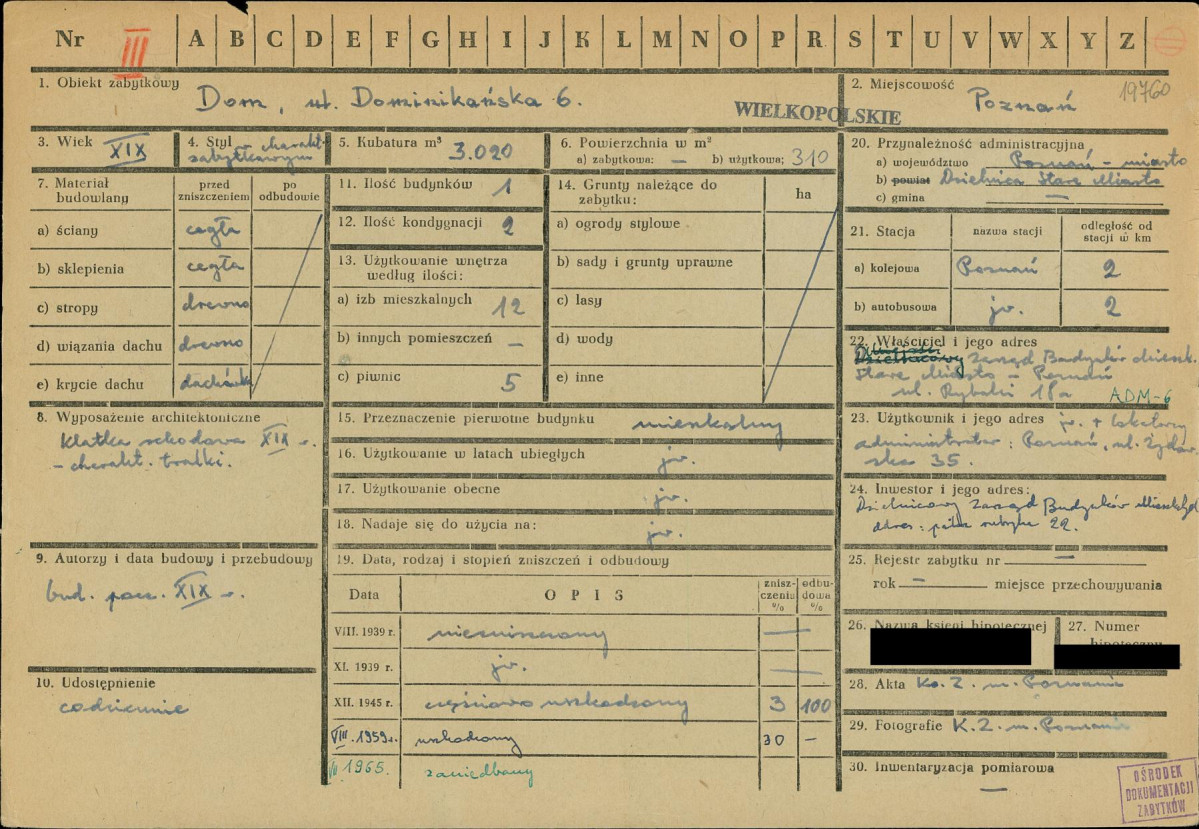 KZ - Karta zielona, skan nr 1