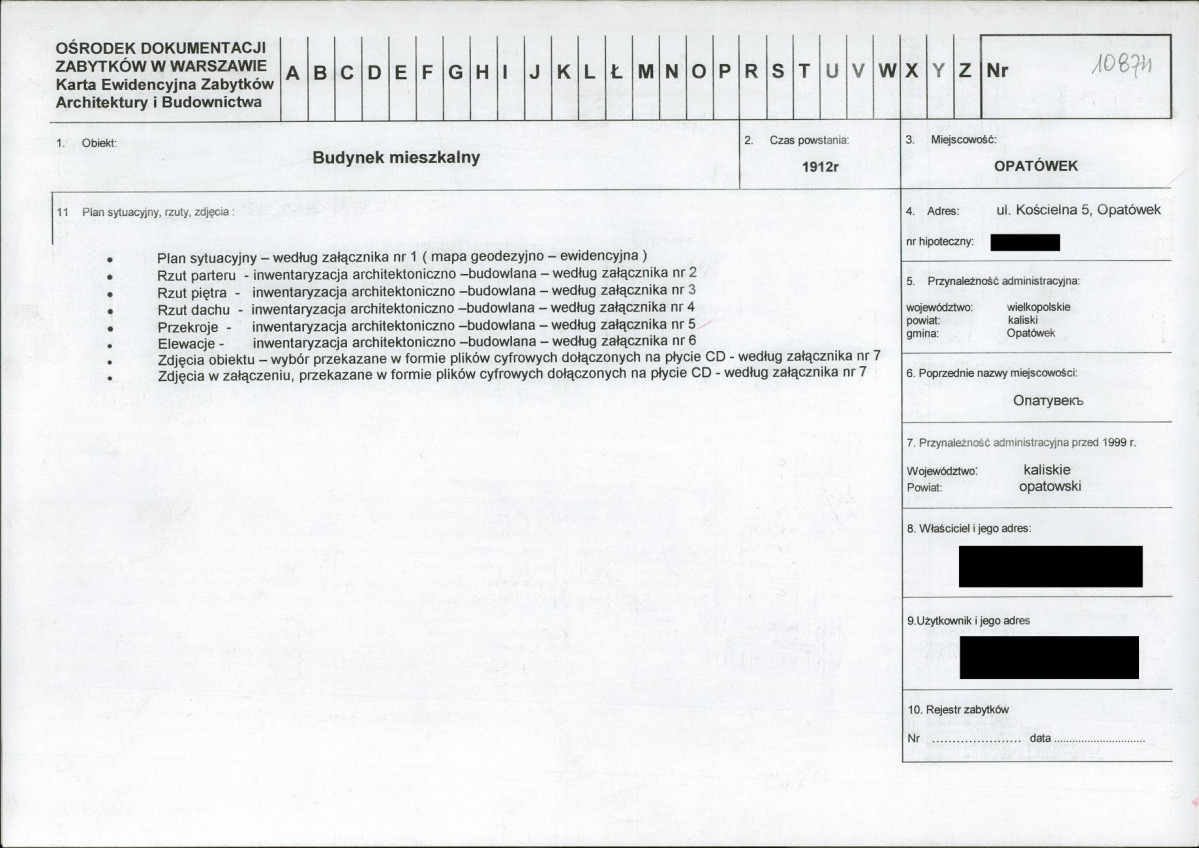 KB - Karta biała, skan nr 1