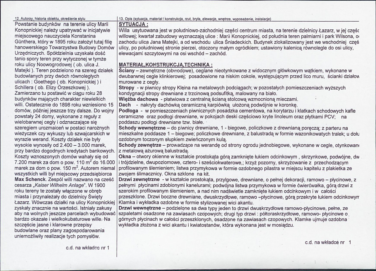 KB - Karta biała, skan nr 2