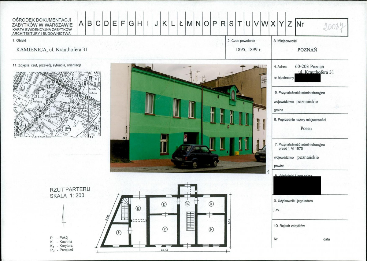 KB - Karta biała, skan nr 1