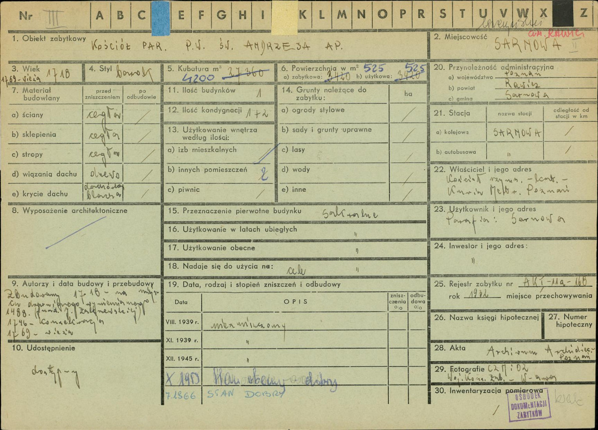 Karta zielona, skan nr 1