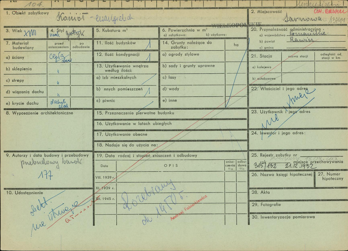 Karta zielona, skan nr 1
