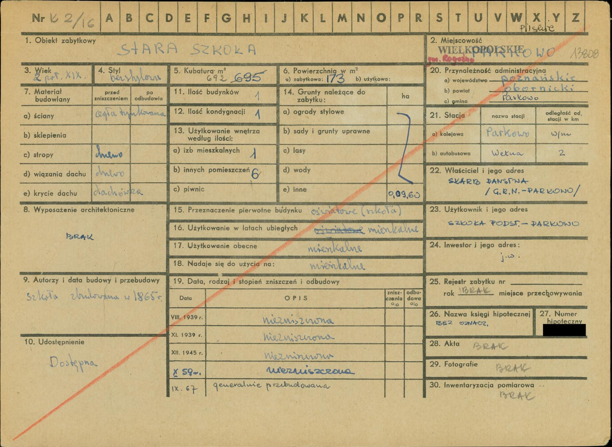 KZ - Karta zielona, skan nr 1