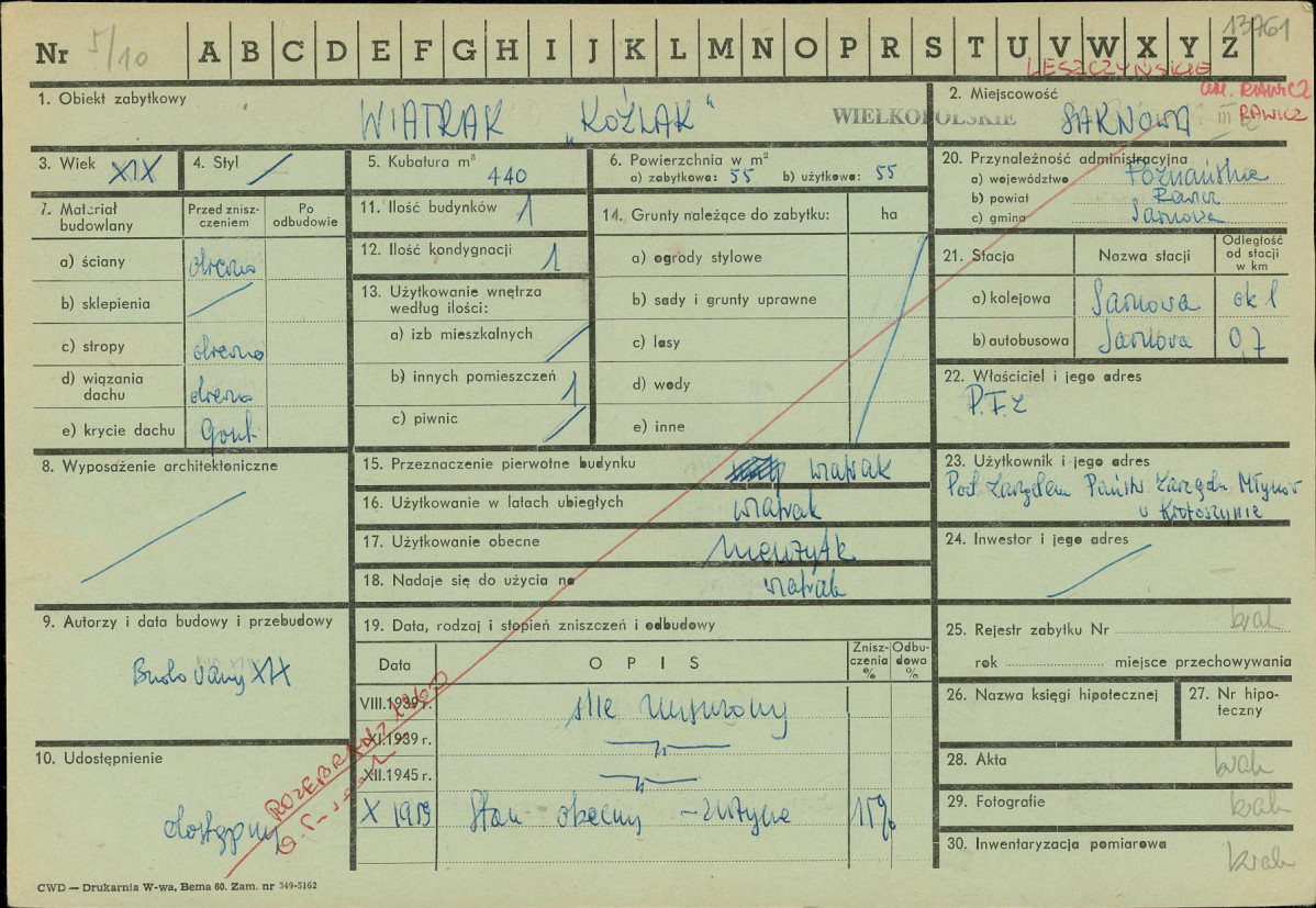 Karta zielona, skan nr 1