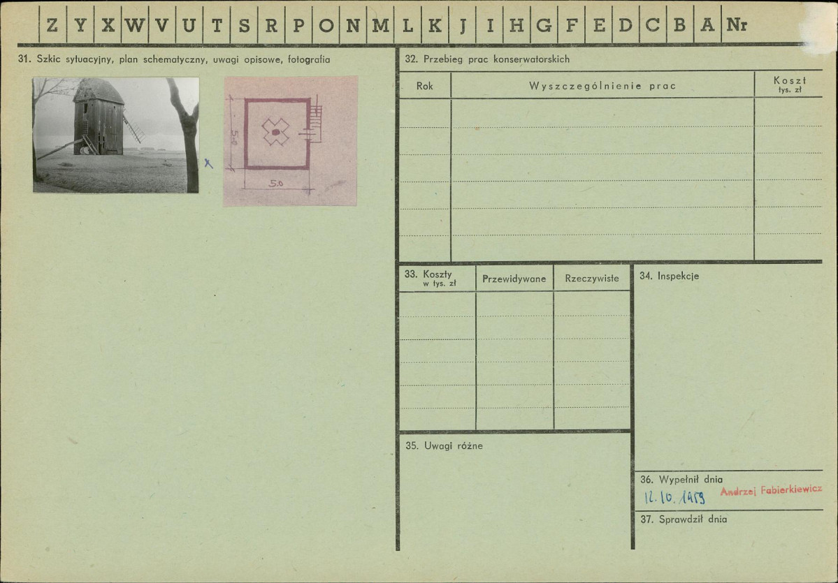 Karta zielona, skan nr 2