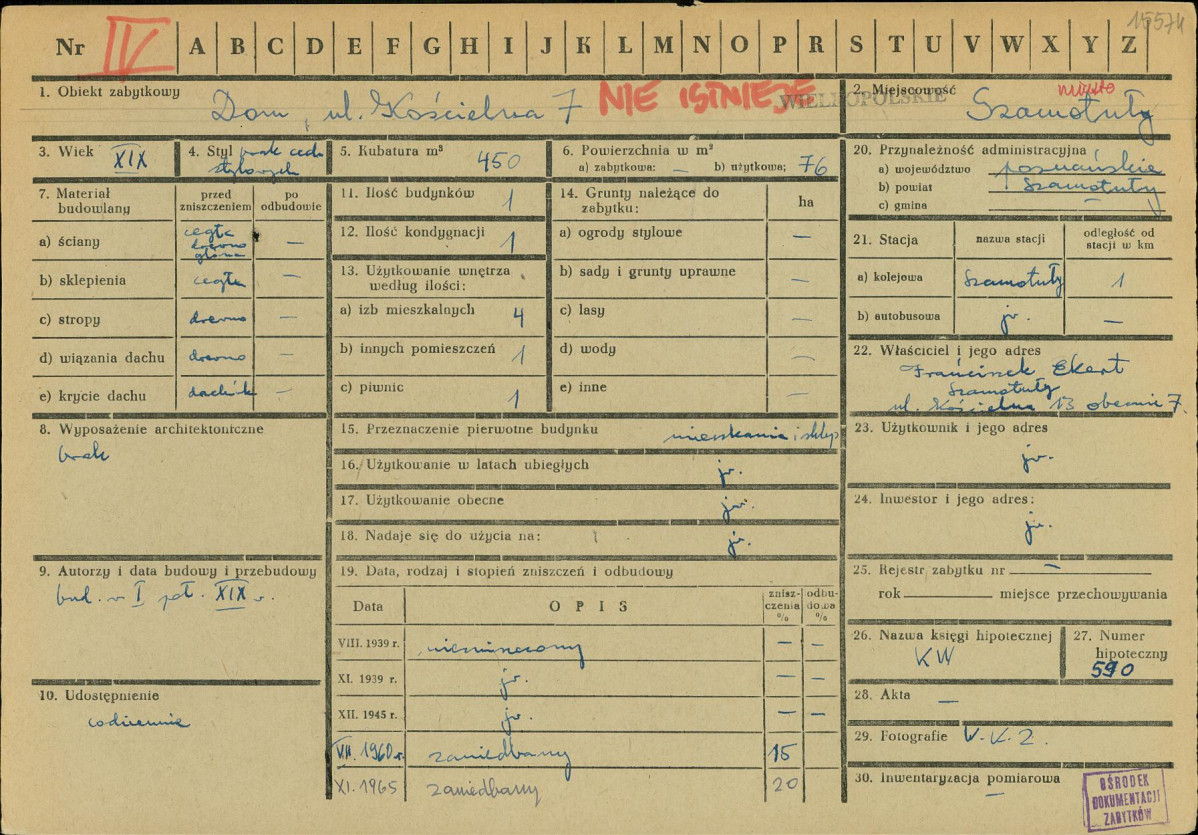 Karta zielona, skan nr 1
