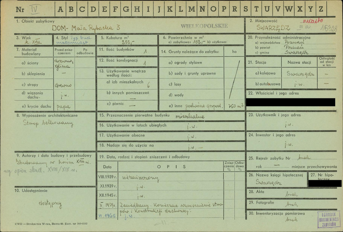 KZ - Karta zielona, skan nr 1