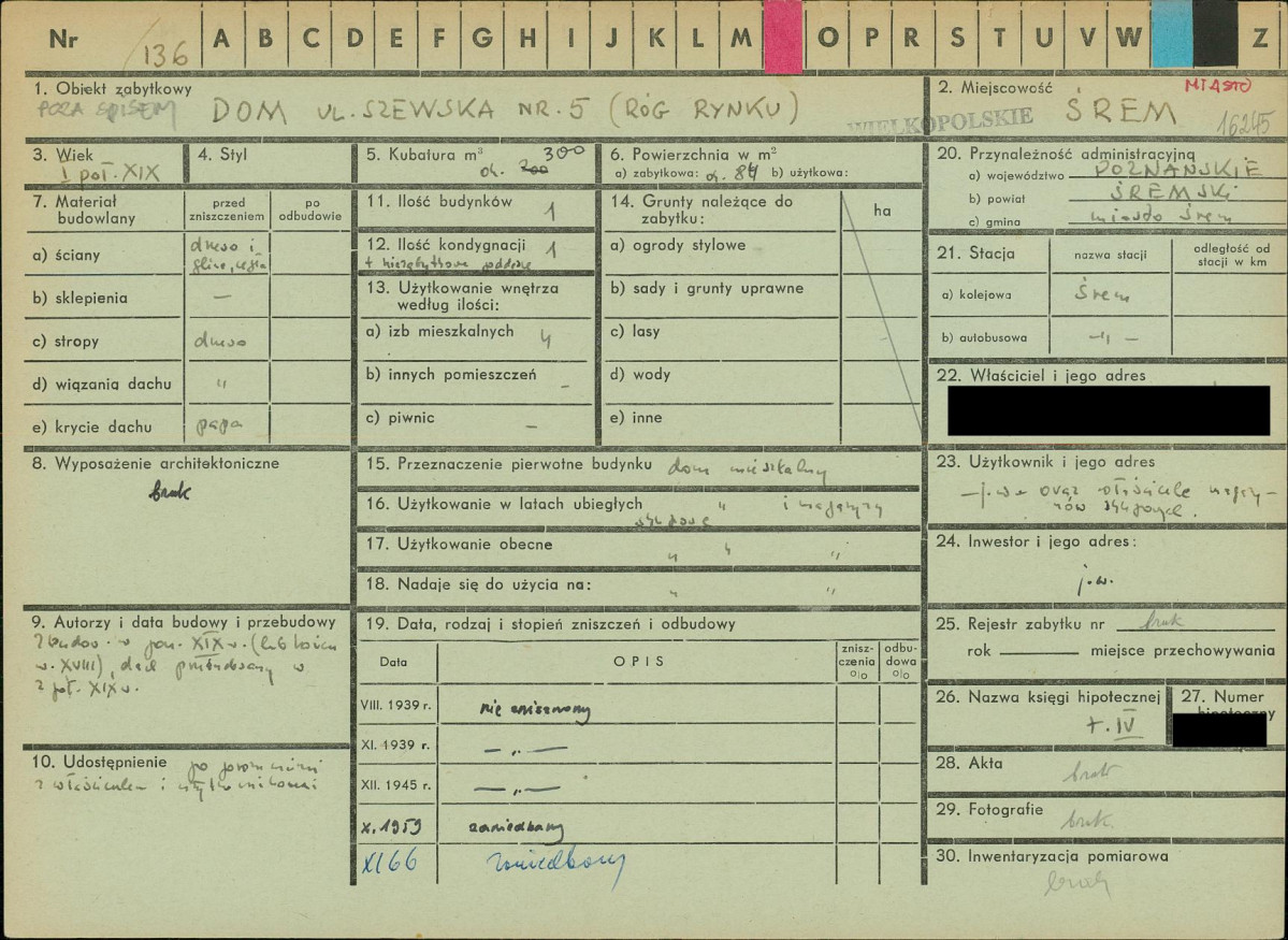 KZ - Karta zielona, skan nr 1