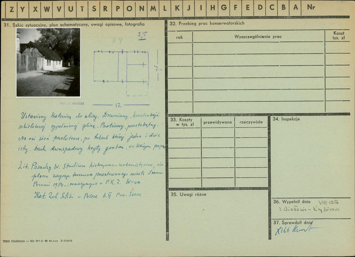 KZ - Karta zielona, skan nr 2