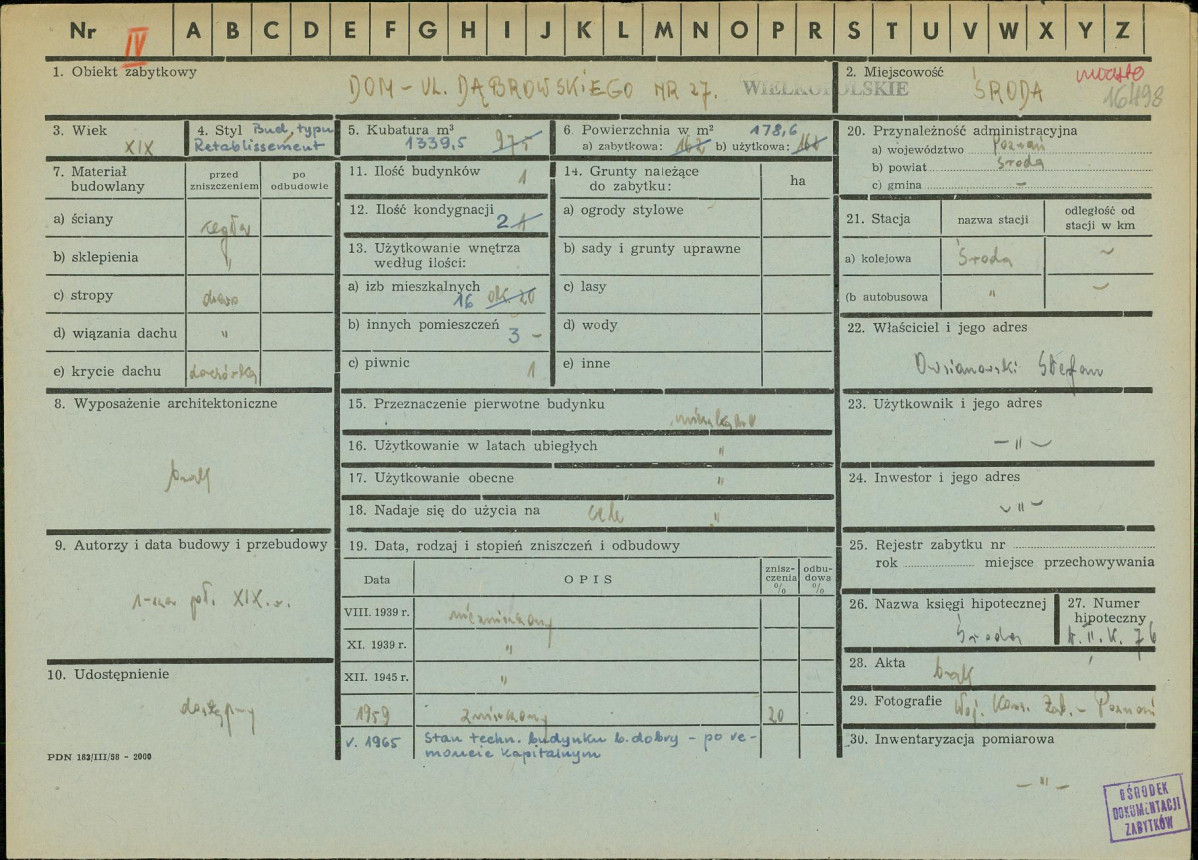 Karta zielona, skan nr 1