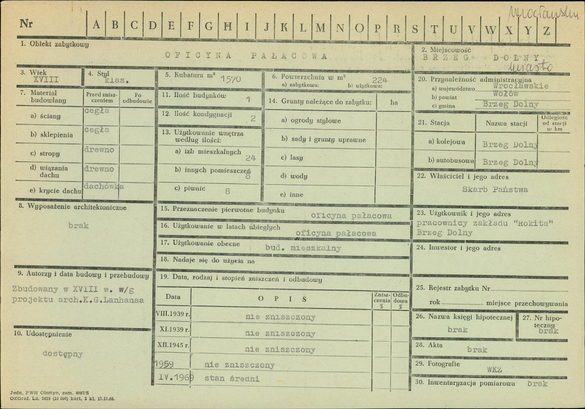 Karta zielona, skan nr 1