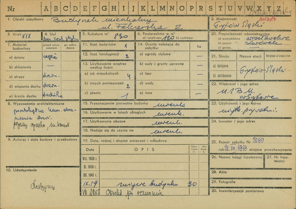 Karta zielona, skan nr 1