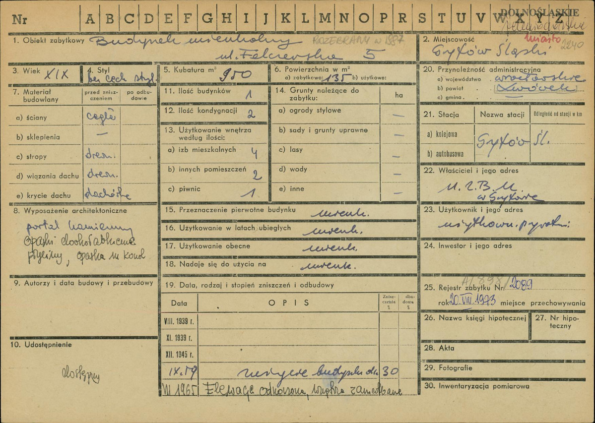 Karta zielona, skan nr 1