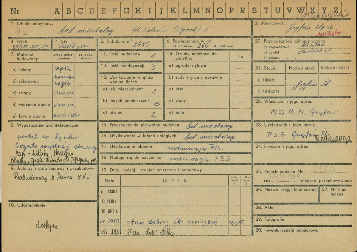 Karta zielona, skan nr 1