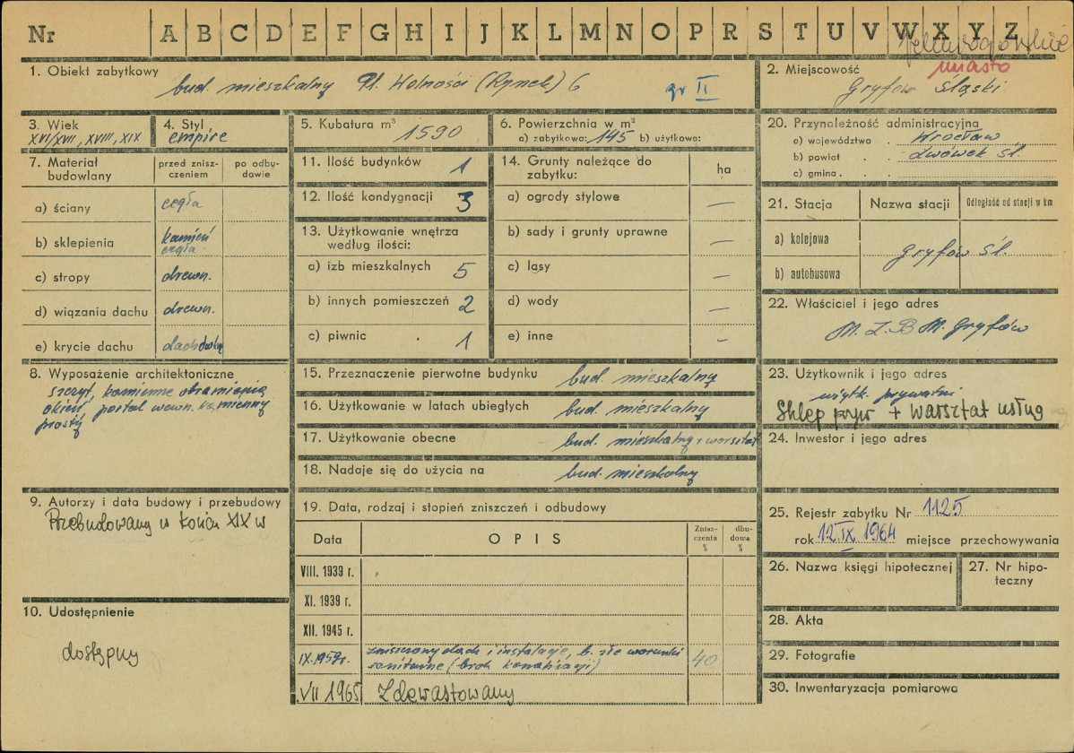 Karta zielona, skan nr 1