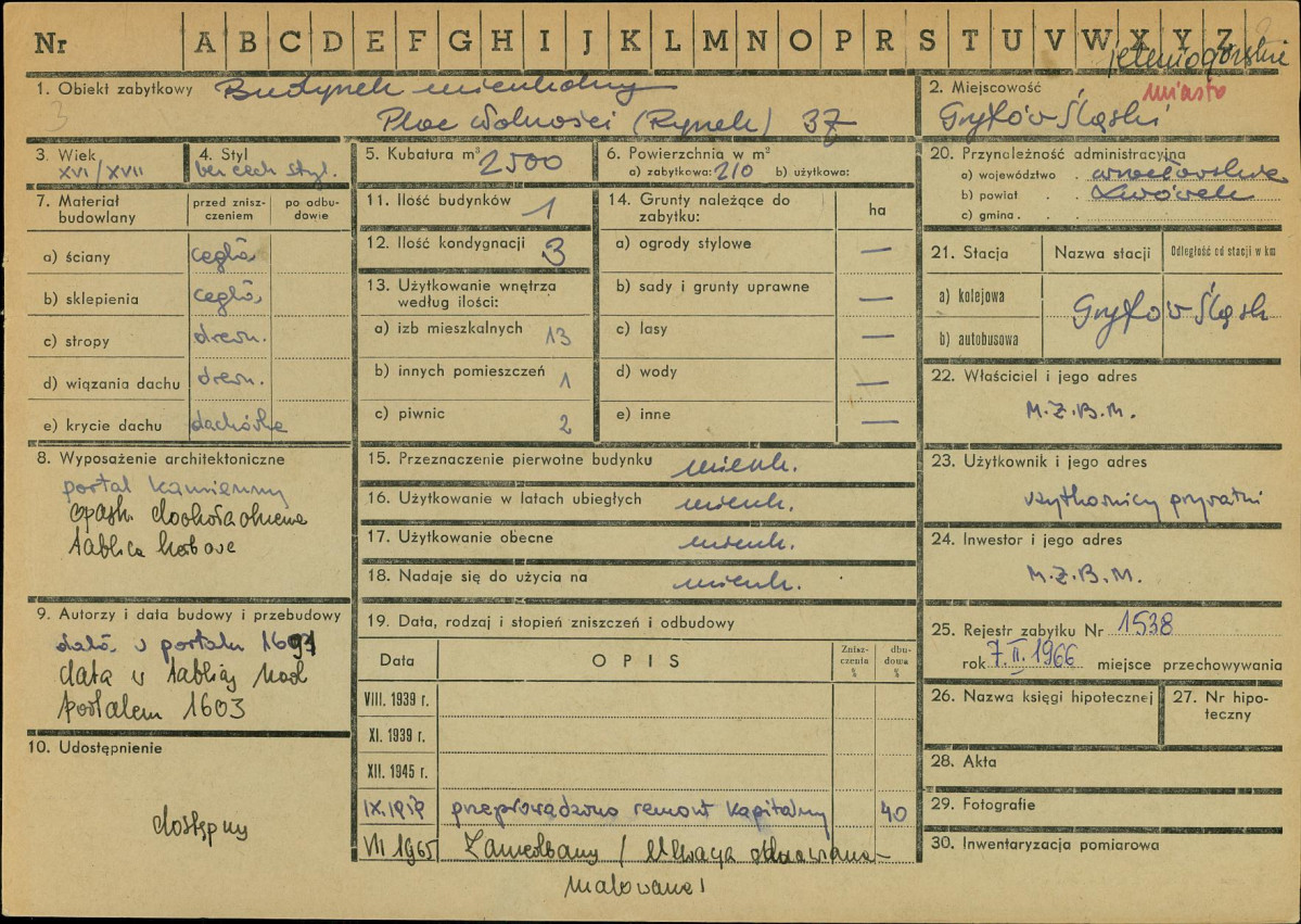 Karta zielona, skan nr 1