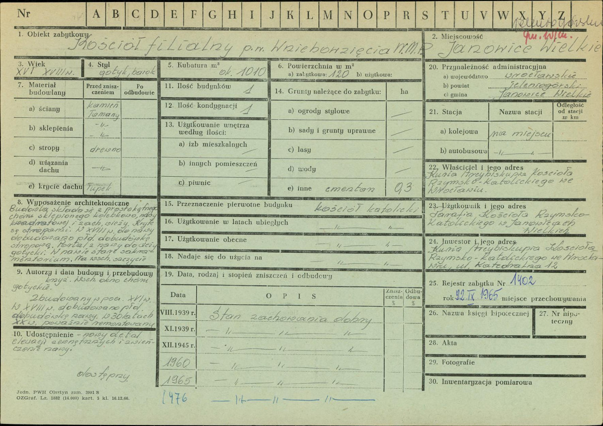 Karta zielona, skan nr 1