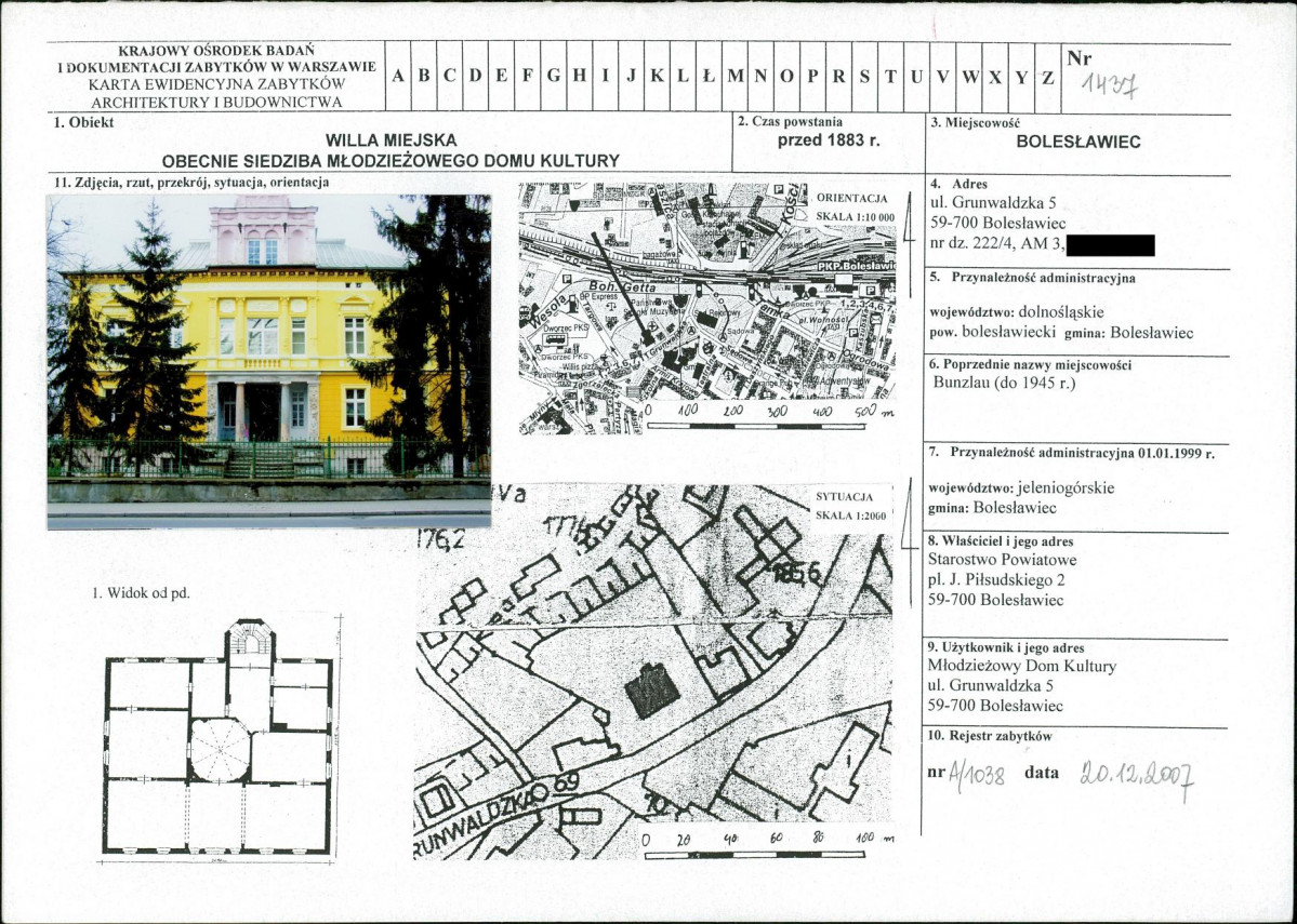 KB - Karta biała, skan nr 1