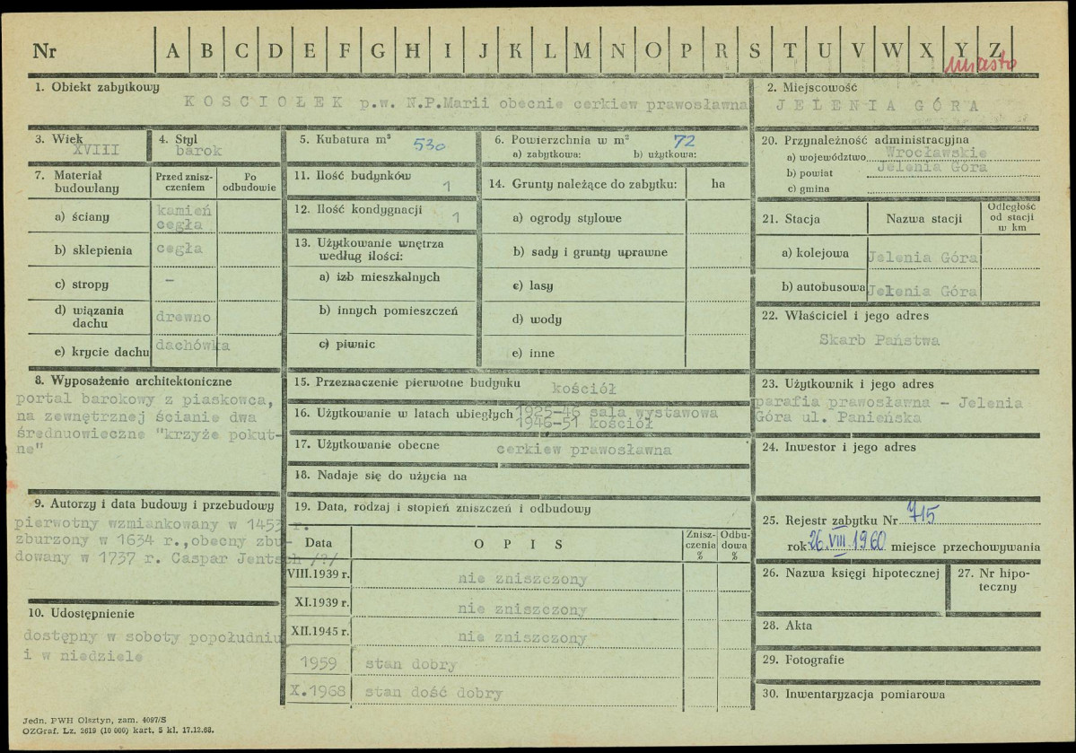 Karta zielona, skan nr 1