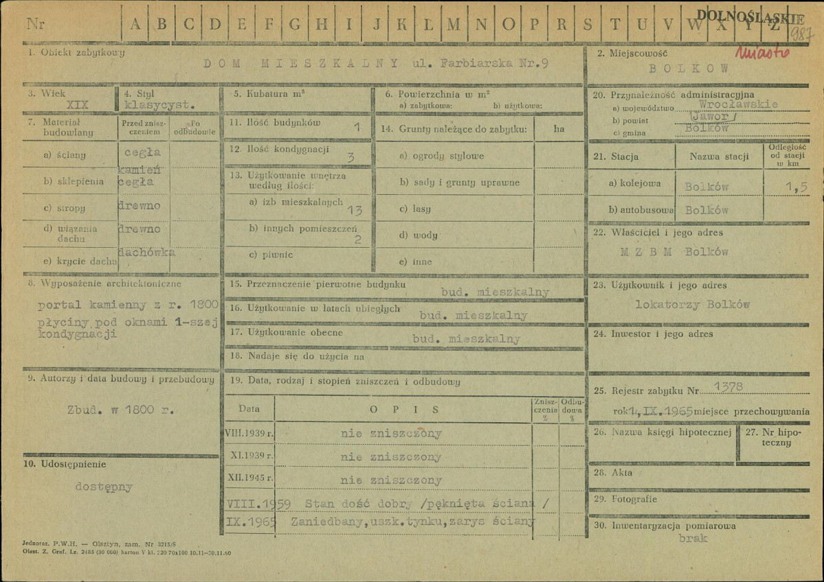 Karta zielona, skan nr 1