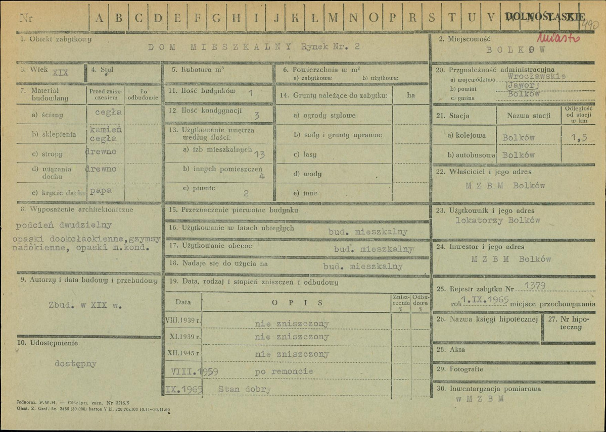 Karta zielona, skan nr 1