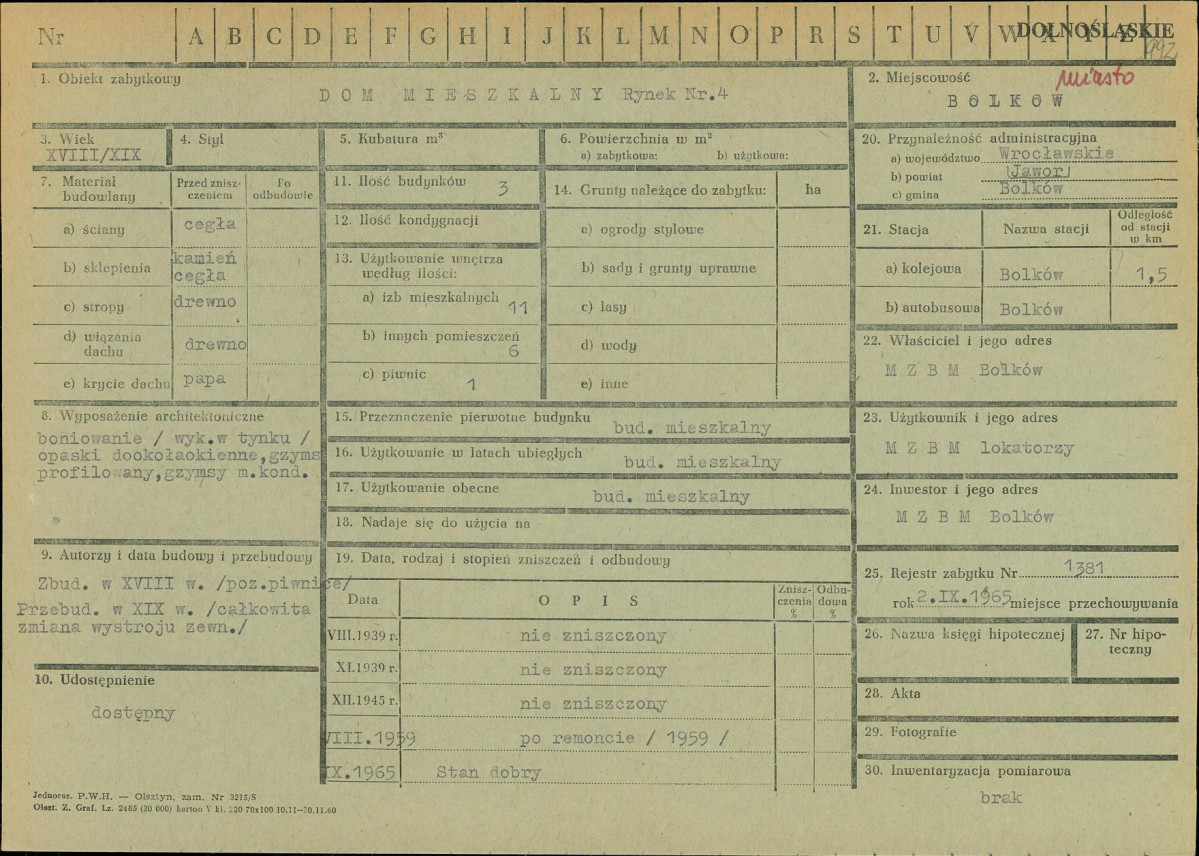 Karta zielona, skan nr 1