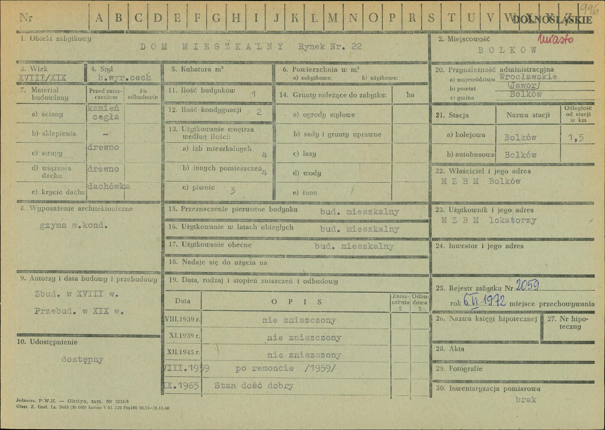Karta zielona, skan nr 1