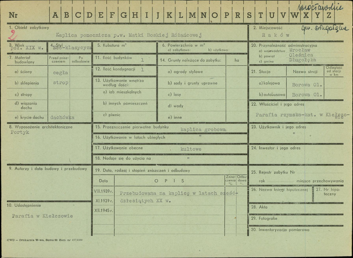 Karta zielona, skan nr 1