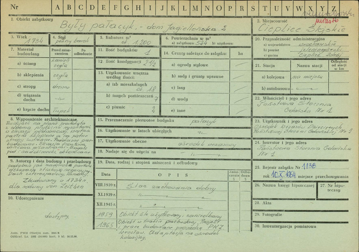 Karta zielona, skan nr 1