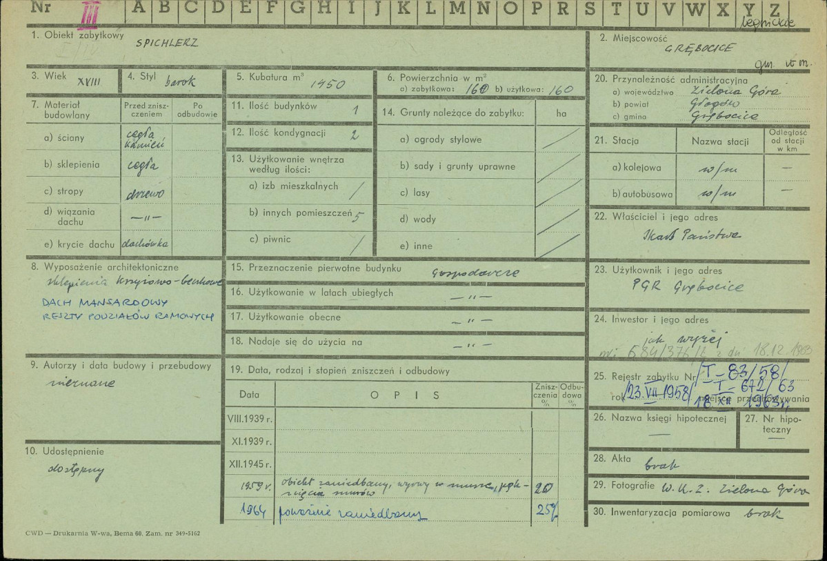 Karta zielona, skan nr 1