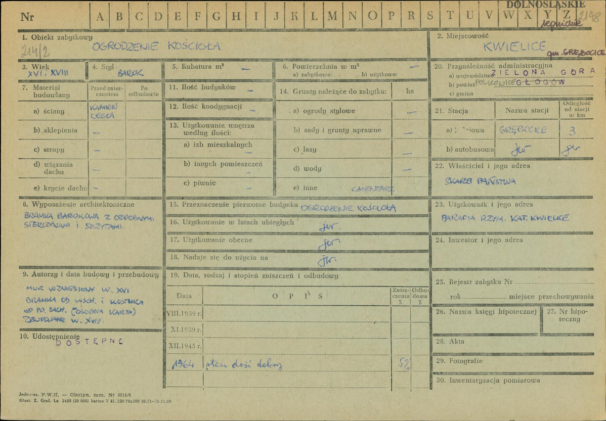 Karta zielona, skan nr 1