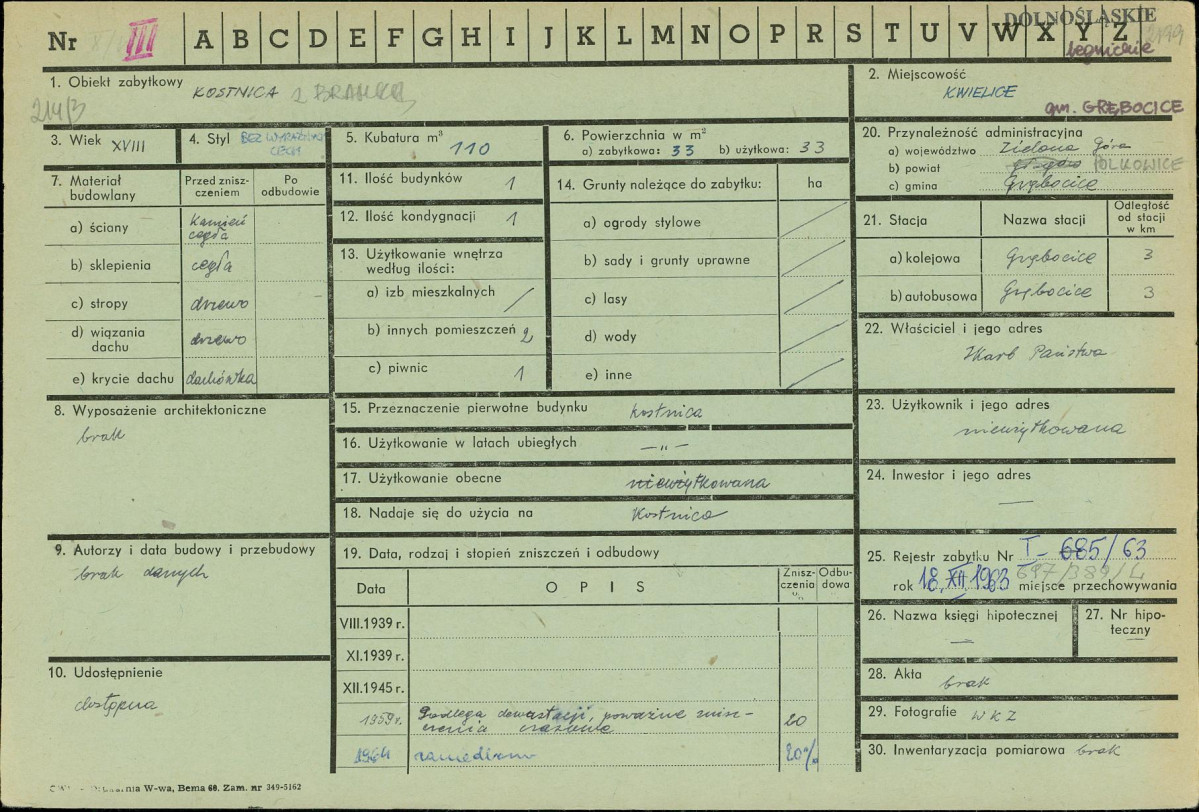 Karta zielona, skan nr 1