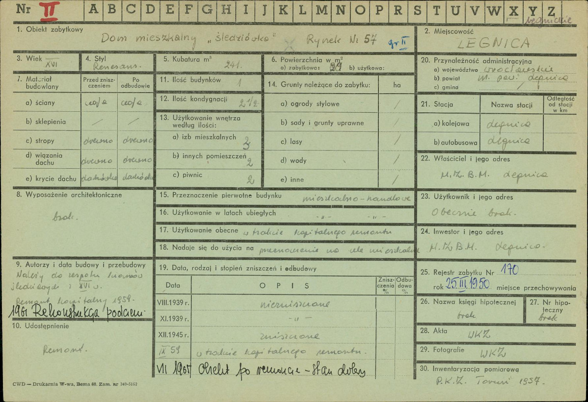 Karta zielona, skan nr 1