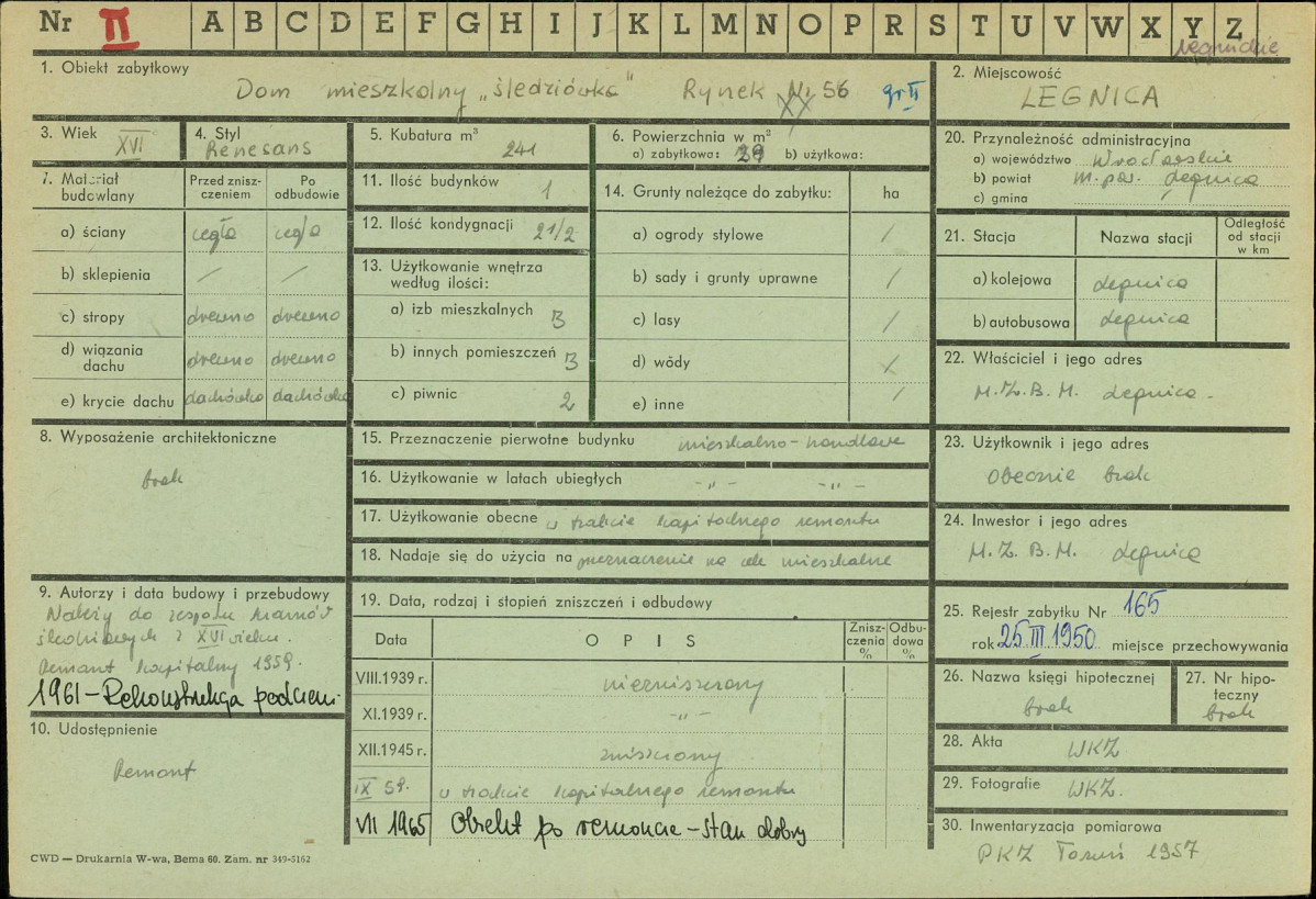 Karta zielona, skan nr 1