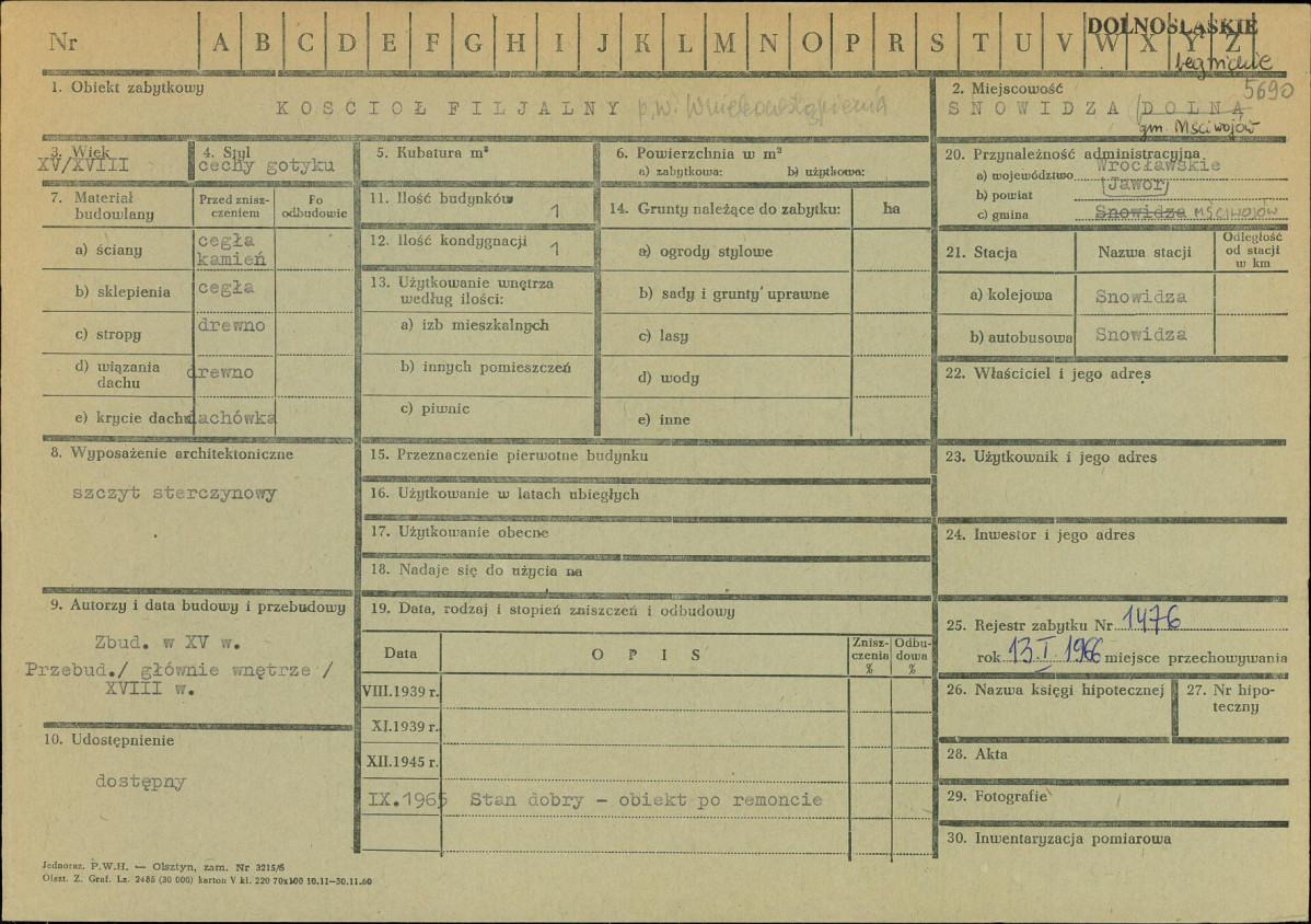 Karta zielona, skan nr 1