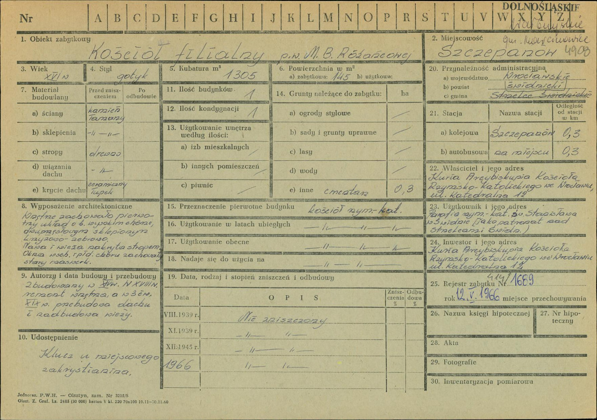 Karta zielona, skan nr 1