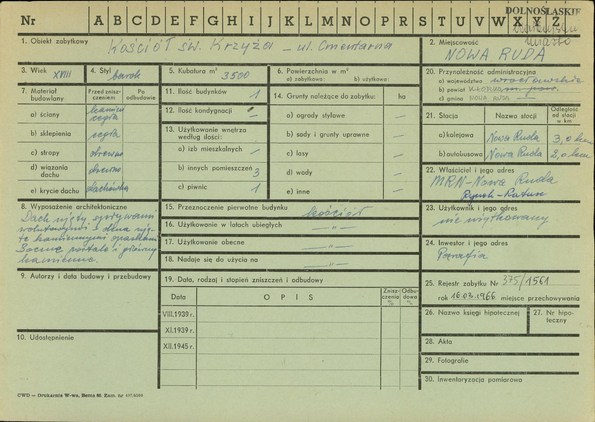 Karta zielona, skan nr 1