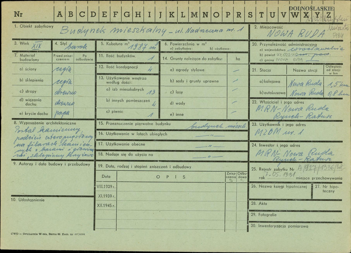 Karta zielona, skan nr 1