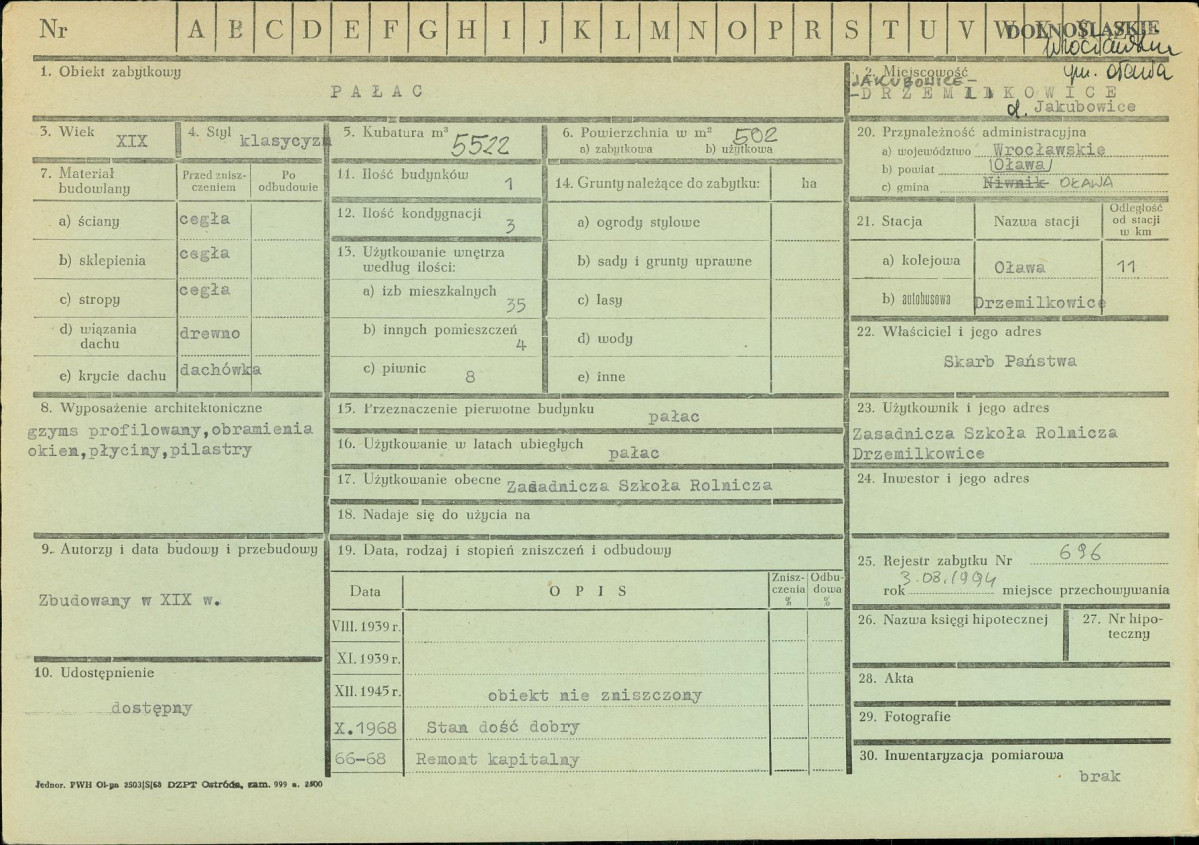 Karta zielona, skan nr 1